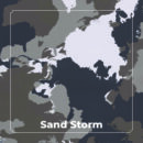 FABRIC FOR SPORTSWEAR PRINTED KNIT-TOP - Sand Storm