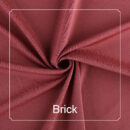 FABRIC FOR SPORTSWEAR KNIT-BOTTOM - Brick