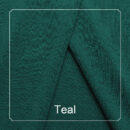 FABRIC FOR SPORTSWEAR KNIT-BOTTOM - Teal