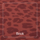 FABRIC FOR SPORTSWEAR PRINTED KNIT-BOTTOM - Brick