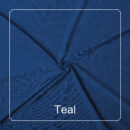 FABRIC FOR SPORTSWEAR MESH KNIT-TOP - Teal